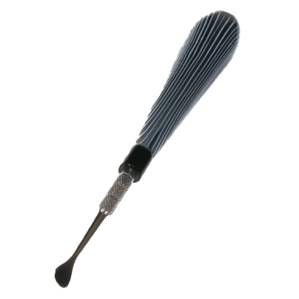 5" Busy Line Glass Handle  Stainless Steel Tool [SMKZ155]