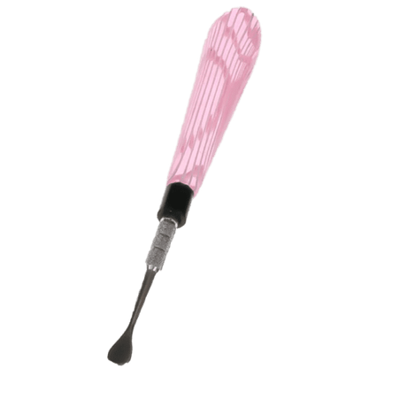 5" Busy Line Glass Handle  Stainless Steel Tool [SMKZ155]