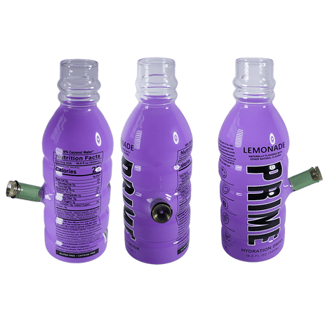 8″ Prime Bottle Glass Bong [SMKZ158] Glass Bong Canadian Distributor Purple