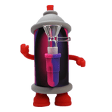 6″ Colorful Silicone Pipe with 14mm Glass Bowl [SMKZ162] Resin · Silicone · Plastic Bong Canadian Distributor Color B