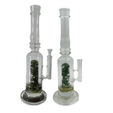 16" Assorted Center Piece Glass Waterpipe – 14mm Bowl