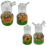 6" Center Piece Rig Waterpipe – Assorted Designs