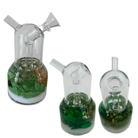 6" Center Piece Rig Waterpipe – Assorted Designs