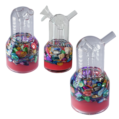 6" Center Piece Rig Waterpipe – Assorted Designs