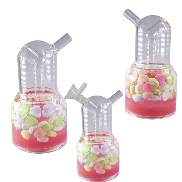 6" Center Piece Rig Waterpipe – Assorted Designs