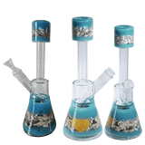 12" Center Piece Beaker Waterpipe – Assorted Designs