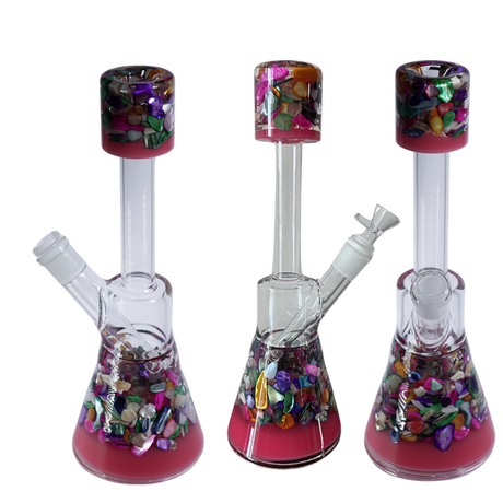 12" Center Piece Beaker Waterpipe – Assorted Designs