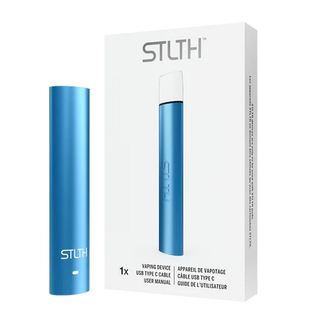 STLTH VAPE TYPE-C DEVICE Vaporizer ONE Blue Metal