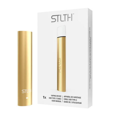 STLTH VAPE TYPE-C DEVICE Vaporizer ONE Gold Metal