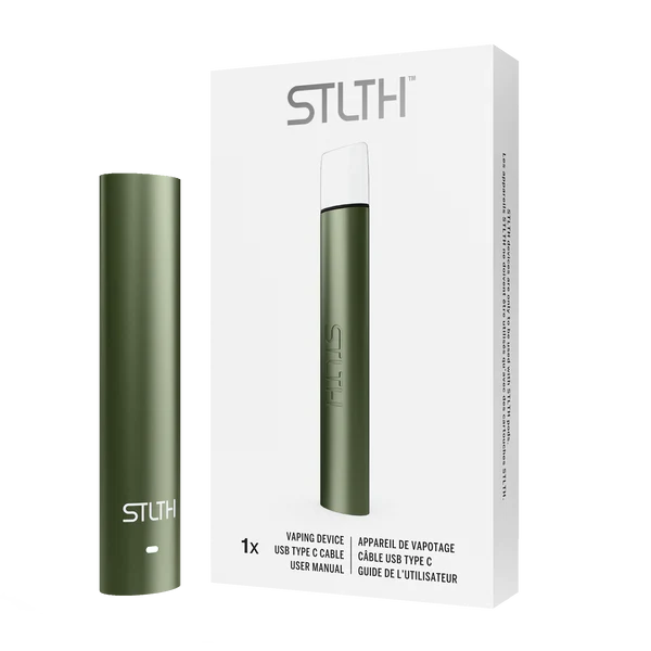 STLTH | VAPE TYPE-C DEVICE Vaporizer BB Vape Green Metal