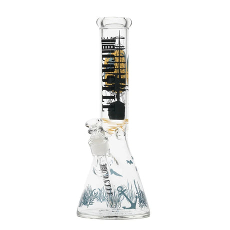 14" Schooner Beaker Bong – 5mm Thick Glass Glass Bong Castle Glassworks Default Title