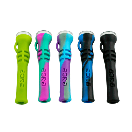 Eyce | Shorty Display – Pack of 10 (Assorted) Silicone Pipe Synergy Innovation