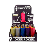 Toker Poker® | BIC® Lighter – Assorted(25-PC Display) Lighter Toker Poker Sparkles