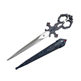 10 1/4″ Black Bodice Scissors Dagger  [T24001]