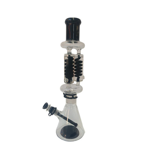 Xtreme | 17.5″ Xtreme Frost Core Freezable Triple coil (TDO-011) Glass Bong Canadian Distributor Black