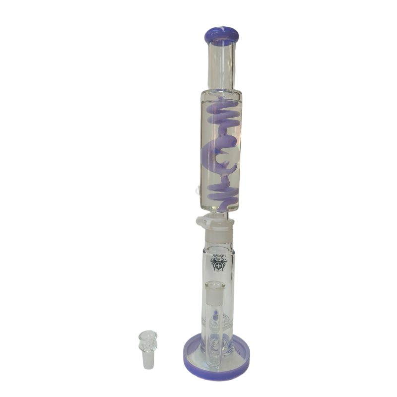 Xtreme | 19.5″ Frost Branch Freezable Triple coil (TDO-017) Glass Bong Canadian Distributor