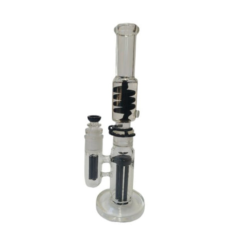 Xtreme | 15″ Arctic Stem Freezable coil (TDO-021) Glass Bong Canadian Distributor Black