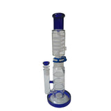 Xtreme | 14" FrostHive Freezable coil (TDO-031) Glass Bong Canadian Distributor Blue