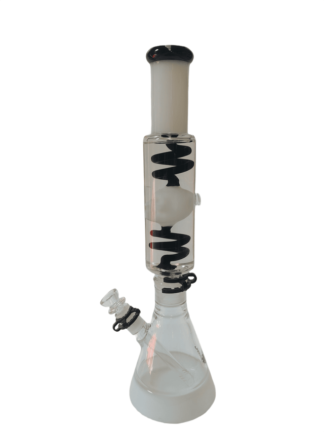 Xtreme | 18" Arctic Stream Duo Perc Freezable coil (TDO-034) Glass Bong Canadian Distributor