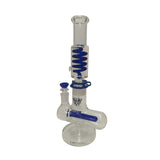 Xtreme | 16″ Freezable Coil Inline Perc Bong (TDO-004) Glass Bong Canadian Distributor