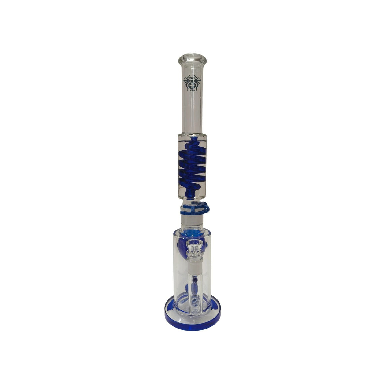 Xtreme | 19″ Frost Recycler Freezable coil (TDO-008) Glass Bong Canadian Distributor
