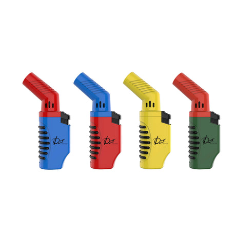 DUCO™ | TITANIUM JET – Pastel Rubberized Heavy Torch Flame Lighter (Display of 12) Torch ONE TRADING