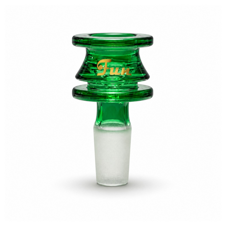 Fortune | 14mm Fun Top Hat Glass Bowl Piece – Assorted Colors Bowl · Popper Fortune Green