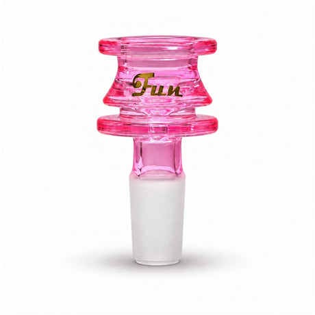 Fortune | 14mm Fun Top Hat Glass Bowl Piece – Assorted Colors Bowl · Popper Fortune Pink