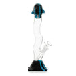 Lit Silicone 13.5" Rocket Launch Water Pipe with glass bowl Bongs Smoking Cat Distribution Default Title