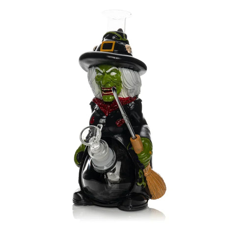 9" Zombie Witch Water Pipe Resin · Silicone · Plastic Bong Smoking Cat Distribution Default Title