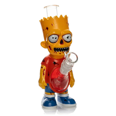 9" Zombie Bart Simpson Water Pipe Resin · Silicone · Plastic Bong Smoking Cat Distribution Default Title