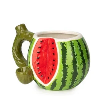 Watermelon Ceramic Mug Pipe Mug Pipe Smoking Cat Distribution Default Title