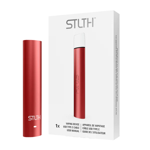 STLTH | VAPE TYPE-C DEVICE Vaporizer BB Vape -Red Metal