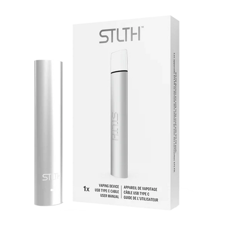 STLTH VAPE TYPE-C DEVICE Vaporizer ONE Silver Metal