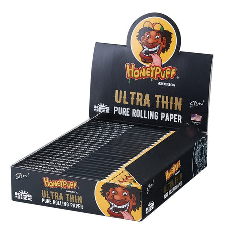 Honey Puff | Rolling Paper King Size – Ultra Thin [P1180-01] - 25 packs King Size Canadian Distributor