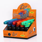 DUCO™ | ULTRA JET 4"– Frosty Rubberized Collection Torch Flame Lighter (Display of 10)