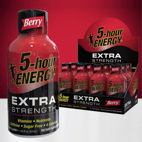 Berry Flavor Extra Strength 5-hour ENERGY Drink Energy Drink ONE