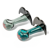 Cheech & Chong® Glass | 4" Smoke Moustache Ride Hand Pipe Glass Pipe West Coast Gifts