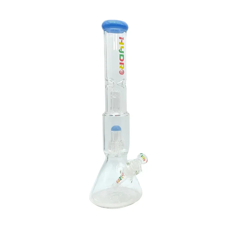 HYDRO | 16.8" Beaker Glass Bong (MST268) Glass Bong The MST Jade Blue
