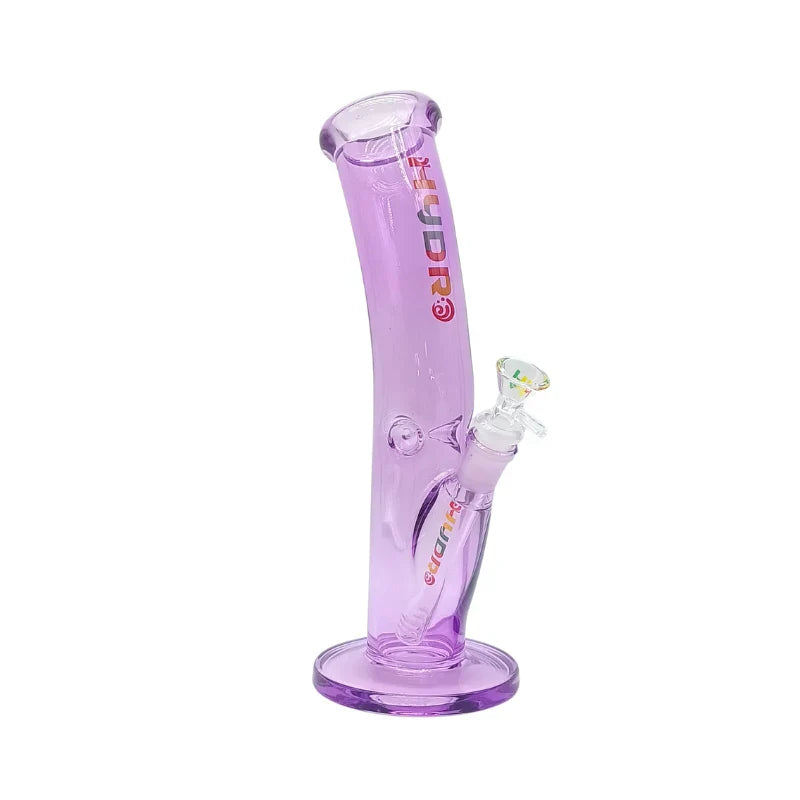 HYDRO | 12" Tilted Tube Glass Bong (MST215) Glass Bong The MST Purple
