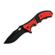 MSK060 - Red & Black Curved Folding Knife Folding Knife The MST Default Title