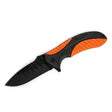 MSK062 - Orange & Black Textured Folding Knife Folding Knife The MST Default Title