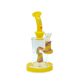 HYDRO | 8.8" Glass Bong (MST275) Glass Bong The MST Yellow