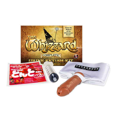The Whizzard synthetic urine novelty kit