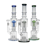 16" Glass Bong – 10-Arm Tree Perc with Matrix Perc for Maximum Filtration Glass Bong ONE