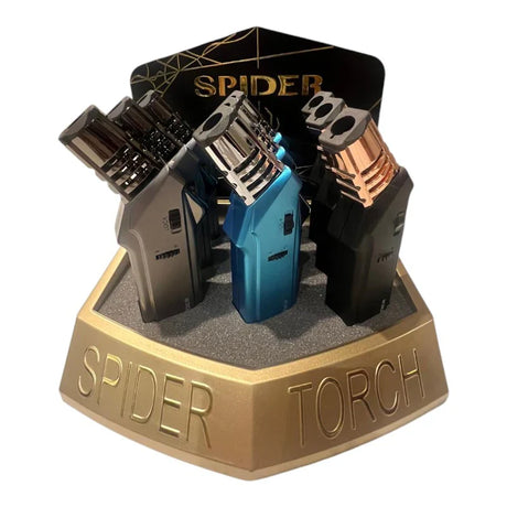 Spider | Refillable Torch Lighter – Triple Jet Flame Edition [SP-583] Torch The MST