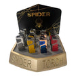 Spider | Refillable Torch Lighter – Compact Color Block Edition [SP-190] Torch The MST