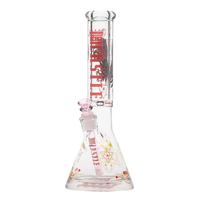 14" Wisdom Beaker Bong - 9mm Thick Glass Glass Bong Castle Glassworks Default Title