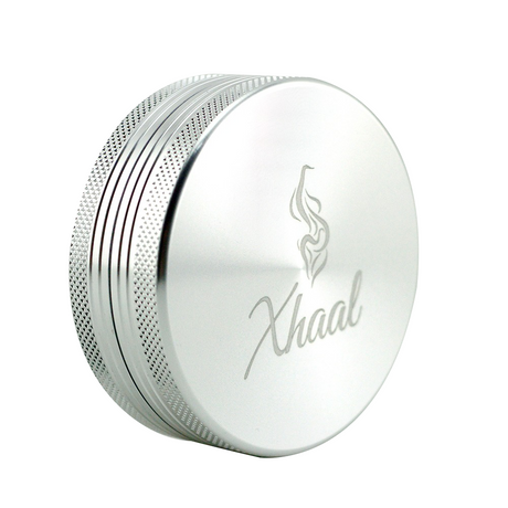 2 PART GRINDER-silver - One Wholesale