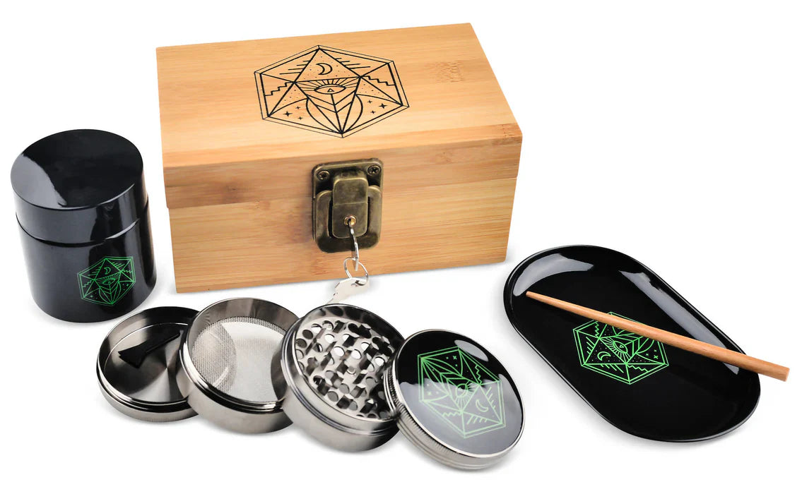 [4-Pack] Vintage Stash Box Bundle